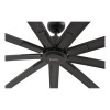 Industrial Ceiling Fan, 72", 6 Speeds, 9,400 Cfm, Black