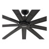 Industrial Ceiling Fan, 96", 6 Speeds, 10,500 Cfm, Black