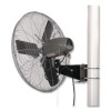 Oscillating Fan, Pole Or Column Mount, 24", 4,050 Cfm, 1/4 Hp