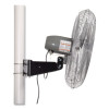 Oscillating Fan, Pole Or Column Mount, 24", 4,050 Cfm, 1/4 Hp