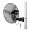 Deluxe Oscillating Fan, Pole Or Column Mount, 24", 4,660 Cfm, 1/2 Hp