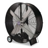 Portable Drum Blower Fan, 42", Black