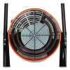 Portable Salamander Heater With Adjustable Thermostat, 10,000 W, 21.59 x 28 x 38.5, Orange