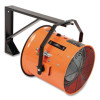 Electric Salamander Heater With Adjustable Thermostat, 208 V, 15,000 W, 23.03 x 34.75 x 24.68, Orange