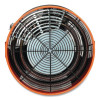 Electric Salamander Heater With Adjustable Thermostat, 208 V, 15,000 W, 23.03 x 34.75 x 24.68, Orange