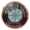 Electric Salamander Heater With Adjustable Thermostat, 480 V, 15,000 W, 23.03 x 20 x 24.68, Orange
