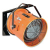 Electric Salamander Heater With Adjustable Thermostat, 480 V, 15,000 W, 23.03 x 20 x 24.68, Orange