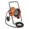 Portable Salamander Heater With Adjustable Thermostat, 240 V, 15,000 W, 21.59 x 28 x 38.5, Orange