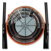 Portable Salamander Heater With Adjustable Thermostat, 208 V, 15,000 W, 21.59 x 28 x 38.5, Orange