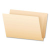 Manila End Tab Folders, Straight Tabs, Legal Size, Manila, 100/Box
