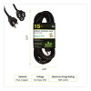 16 Awg Outdoor Extension Cord, 15 Ft, 13 A, Black