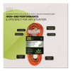 14 Awg 3-Outlet Heavy Duty Extension Cord, 25 Ft, 15 A, Orange