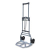 Luggage Cart ,150 Lbs Capacity, 40 x 15.25 x 16.5, Gray