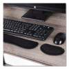 Memory Foam Gaming Ergonomic Keyboard And Mouse Wrist Rest Set, Black