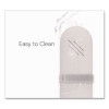 Silicone Travel Pouch, 3 x 1.3 x 9, Light Gray