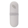 Silicone Travel Pouch, 3 x 1.3 x 9, Light Gray