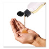 Flip-Top Travel Toiletry Bottle, Clear With Black Cap