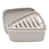Travel Soap Box, Light Gray
