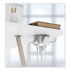 3-Outlet 3-Usb Port Surge Protector, 3 Ac Outlets/3 Usb Ports, 5 Ft Cord, White