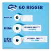 Ultra Soft Bathroom Tissue, Septic Safe, 2-Ply, White, 208 Sheets/Roll, 4 Rolls/Pack