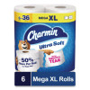 Ultra Soft Bathroom Tissue, Septic Safe, 2-Ply, White, 312 Sheets/Roll, 18 Rolls/Carton