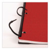 Flex Notebinder, 1/2" Techlock Rings, 1-Subject, Medium/College Rule, Randomly Assorted Cover Colors, (80) 11 x 8.5 Sheets