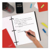 Flex Notebinder, 1/2" Techlock Rings, 1-Subject, Medium/College Rule, Randomly Assorted Cover Colors, (80) 11 x 8.5 Sheets