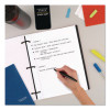 Flex Notebinder, 1" Techlock Rings, 3-Subject, Medium/College Rule, Randomly Assorted Cover Colors, (120) 11 x 8.5 Sheets