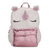 Adorable Unicorn Backpack, 12 x 5 x 16, White/Pink