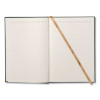 Hardcover Journal, Narrow Rule, Green/Gold Soft-Touch Synthetic Suede Cover, (80) 7.88 x 5.5 Sheets