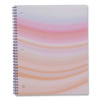 Twin-Wire Notebook, Randomly Assorted Pastel Marble Cover Designs, 1-Subject, Medium/College Rule, (80) 10.5 x 8.5 Sheets