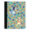 Licensed Composition Book, Bluey And Bingo, Wide/Legal Rule, Multicolor Cover, (100) 9.75 x 7.5 Sheets