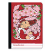 Licensed Composition Book, Randomly Assorted Strawberry Shortcake Cover Designs, Medium/College Rule, (100) 9.75 x 7.5 Sheets