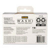 Washi Glitter Metallic Tape, Black/Gold/Silver, Assorted Sizes/Colors/Finishes, 15 Rolls/Pack