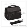 Deluxe Insulated Lunch Bag, 8" x 10" x 7.5", Carbon Black