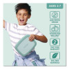 Kids Five-Compartment Bento Box, 8.5" x 6.5" x 2", Seafoam Green