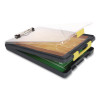 Clearview Clipcase Storage Clipboard, 0.35" Clip Capacity, Holds 8.87 x 12.25 Sheets, Gray/Yellow