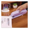 747 Business Full Strip Desk Stapler, 30-Sheet Capacity, Lavender