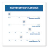 Premium Inkjet And Laser Printer Paper, 97 Bright, 24 Lb Bond Weight, 8.5 x 11, White, 500 Sheets/Ream, 5 Reams/Carton