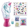 Unicorn Moon Lamp Creator Kit With Beads, Stickers, Colorant, Confetti And Glitter, Ages 8 And Up