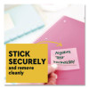 Transparent Notes, 2.88" x 5.88", Clear, 36 Sheets/Pad