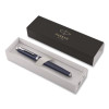 Im Premium Rollerball Pen, Gift Box, Stick, Fine 0.7 Mm, Black Ink, Black/Chrome Barrel