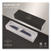 Im Premium Rollerball Pen, Gift Box, Stick, Fine 0.7 Mm, Black Ink, Black/Chrome Barrel