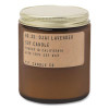 Ojai Lavender Soy Candle, 40 To 50 Hours Burn Time, 2.9 d x 3.5 h, 7.2 Oz, Amber