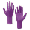 Polaris Nitrile Exam Gloves, Aql 0.65, X-Small, 7.5 Mil Thick, 12" Long, Dark Magenta, 50/Box, 10 Boxes/Carton