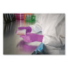 Polaris Nitrile Exam Gloves, Aql 0.65, Large, 7.5 Mil Thick, 12" Long, Dark Magenta, 50/Box, 10 Boxes/Carton