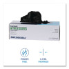 396 Series Disposable General-Purpose Nitrile Gloves, Powder-Free, X-Small, 4.4 Mil Thick, 9.5" Long, Black, 100/Box