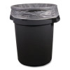 Linear Low-Density Can Liners, 45 Gal, 3 Mil, 40" x 48", Clear, 75/Carton