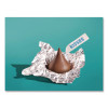 Kisses Milk Chocolate Candy, Silver Foils, 60 Oz Bag