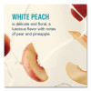 Sugar-Free Hydration Multiplier, 0.45 Oz Stick, Sugar-Free White Peach, 15/Pack